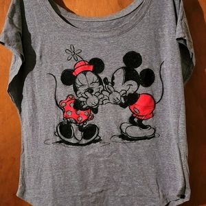 Disney Parks Mickey and Minnie Mouse shirt